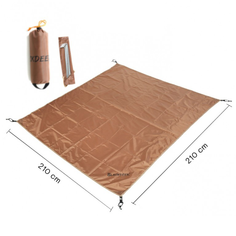 Blackdeer Groundsheet For Teepee 2.1 x 2.1 And Archeos 3P