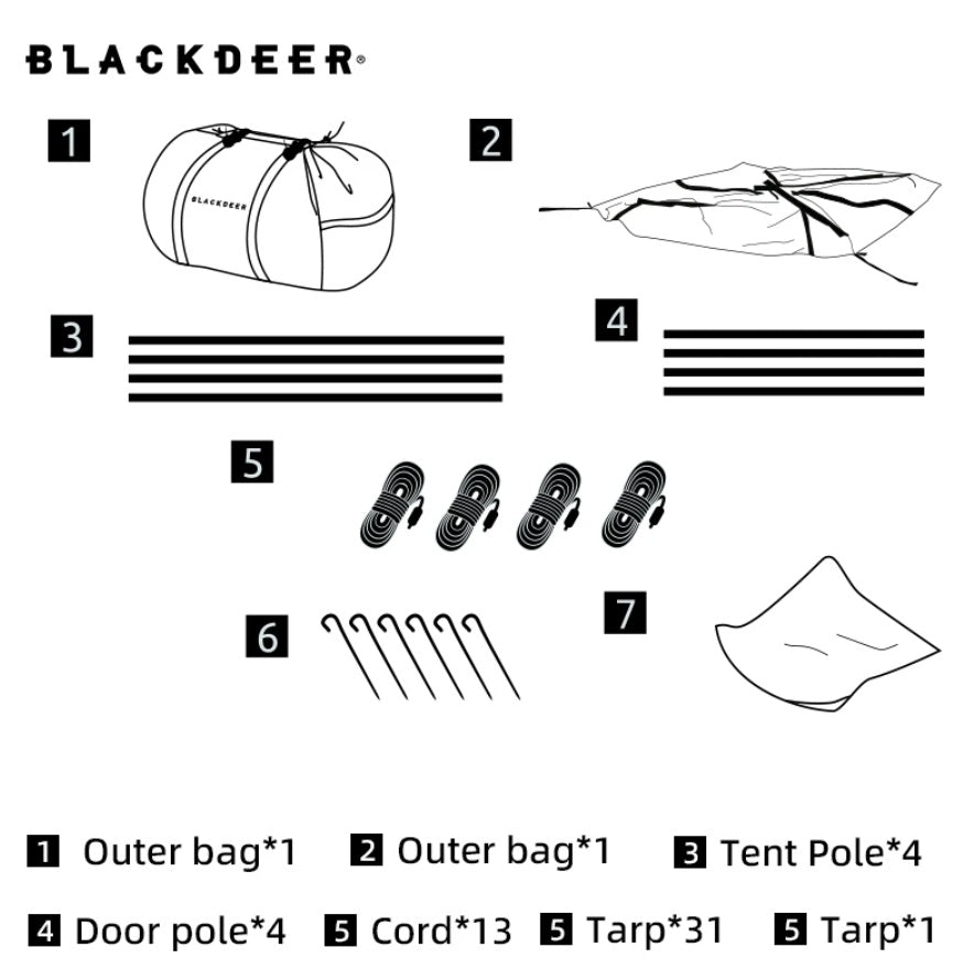 Blackdeer Flying Bird Tent