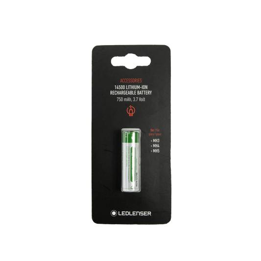 Ledlenser 14500 Li-Ion Batt 3.7V 750 mAh (MH4 MH5)