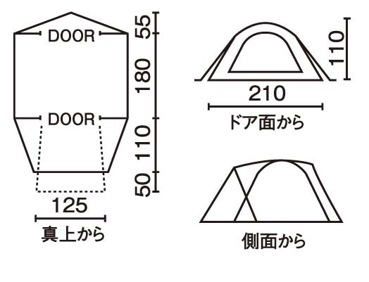 Coleman JP Touring Dome LX 38142