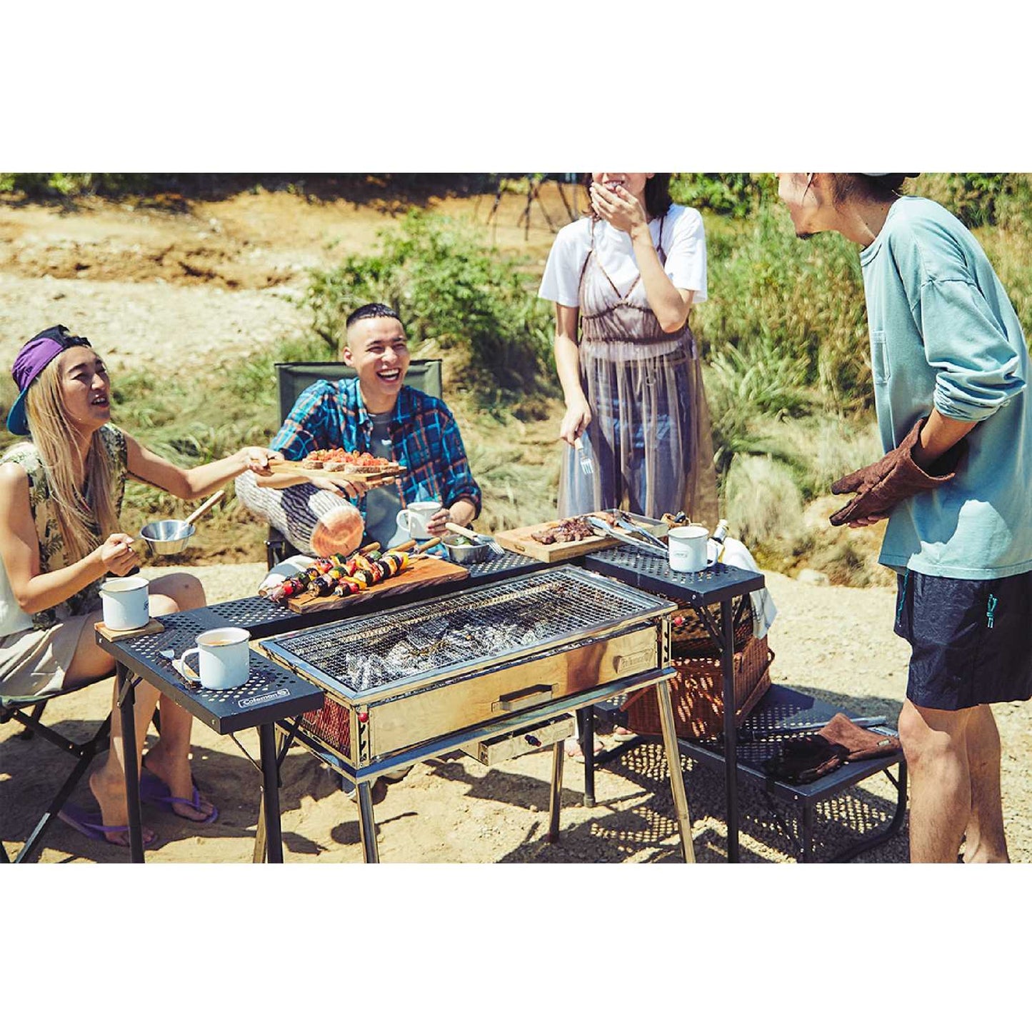 Coleman JP 3-Way BBQ Table Set Asia 37308