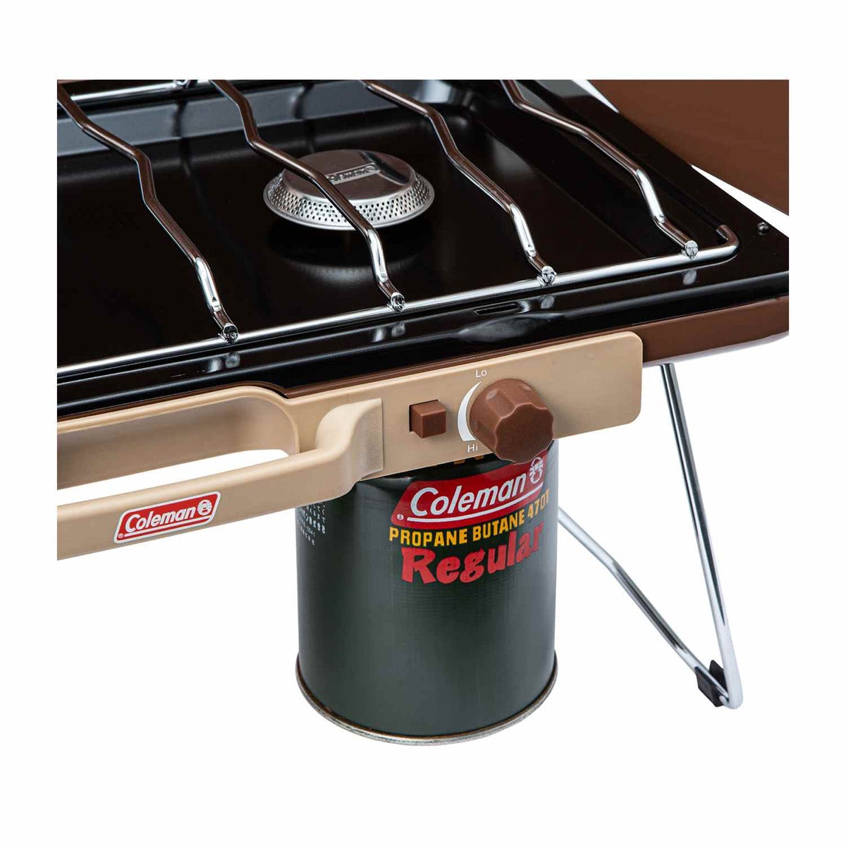 Coleman JP Powerhouse LP 2-Burner Stove Butternuts 38474