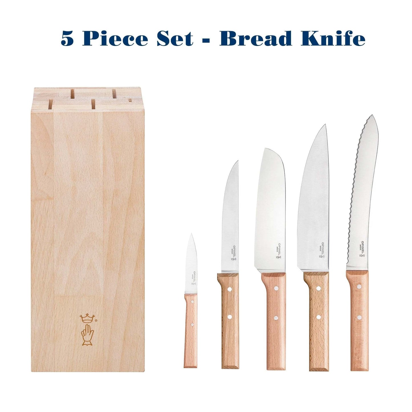 Opinel Block Parallele Bread (2402)