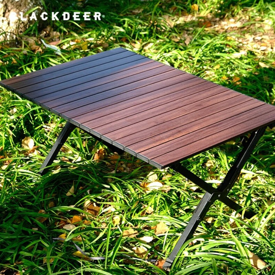 Blackdeer Sparrow Wood Veins Aluminum Egg Roll Table