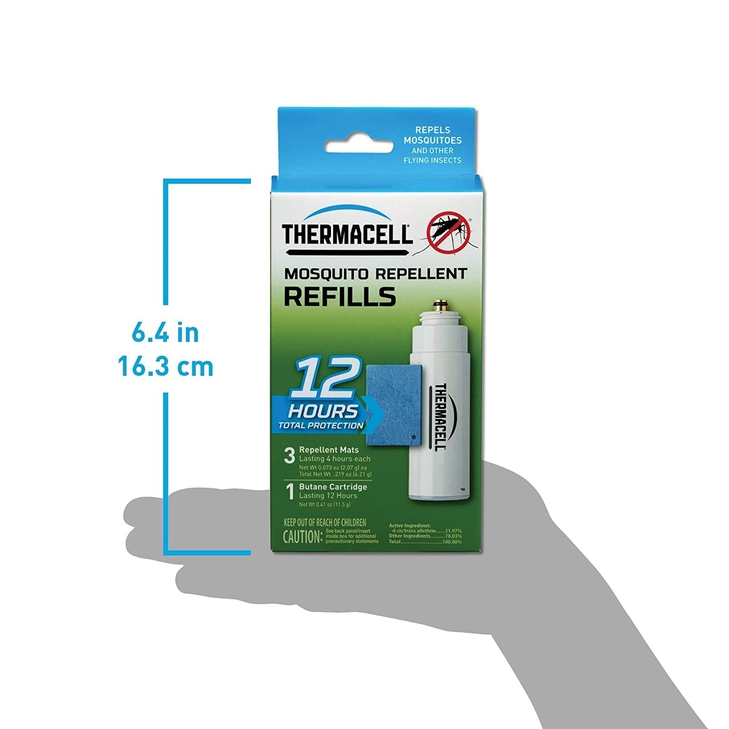 Thermacell 12 Hours Refill With Gas (R-1)