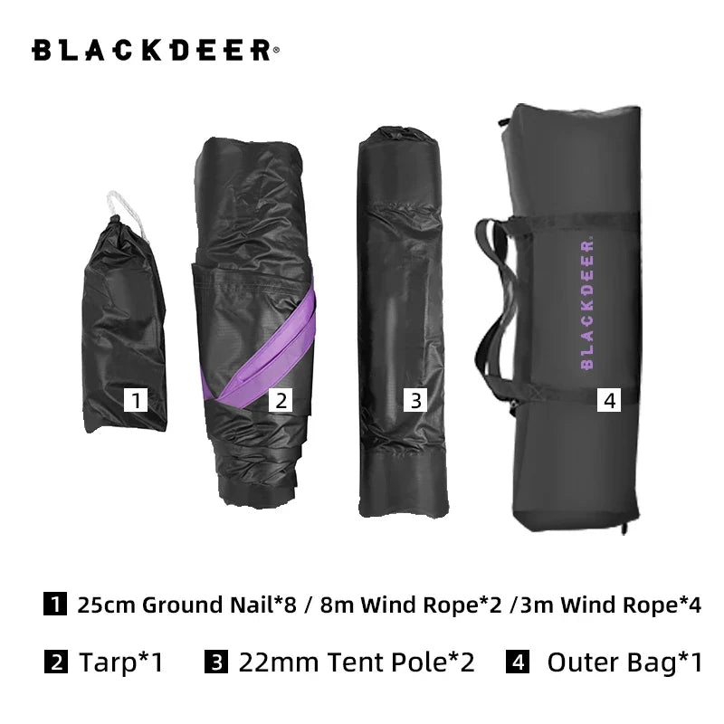 Blackdeer Yun Vinyl Coated Tarp