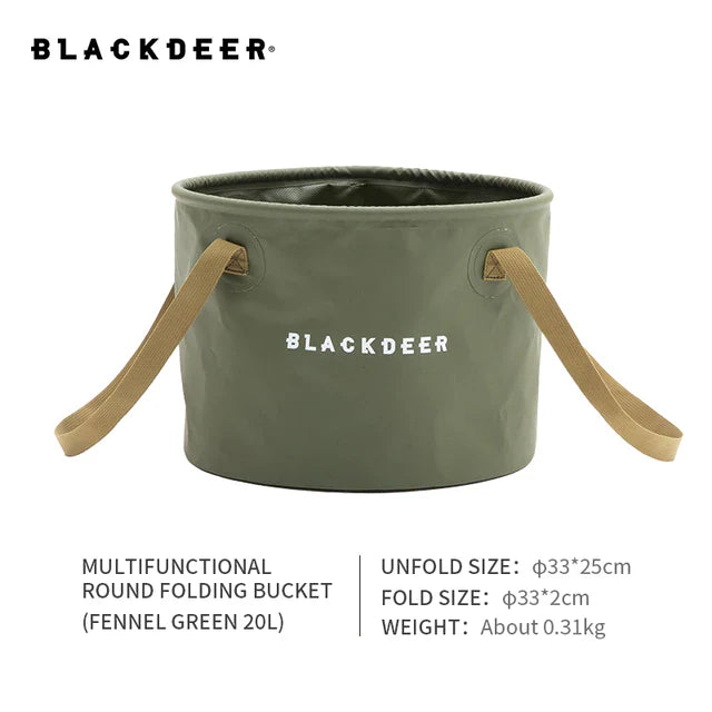 Blackdeer Round Folding Bucket