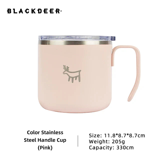 Blackdeer Color Stainless Steel Handle Cup