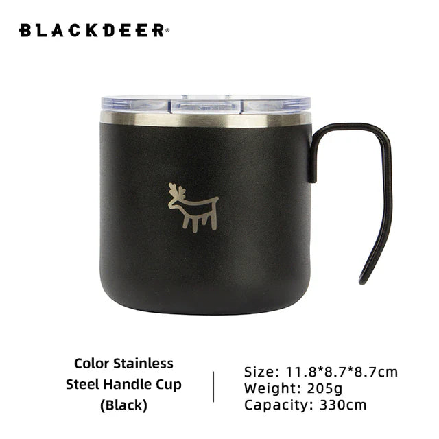 Blackdeer Color Stainless Steel Handle Cup