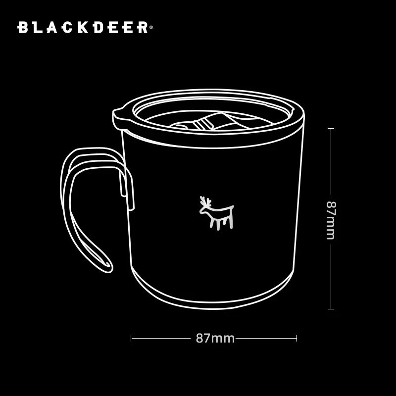 Blackdeer Color Stainless Steel Handle Cup