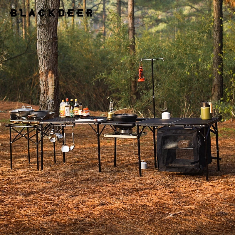 Blackdeer Iron Mesh Folding Table 90