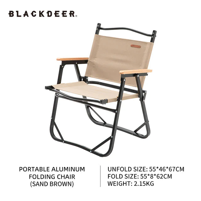 Blackdeer Portable Aluminum Folding Chair