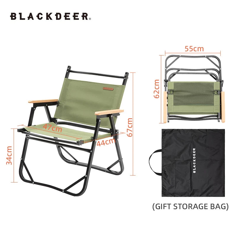 Blackdeer Portable Aluminum Folding Chair