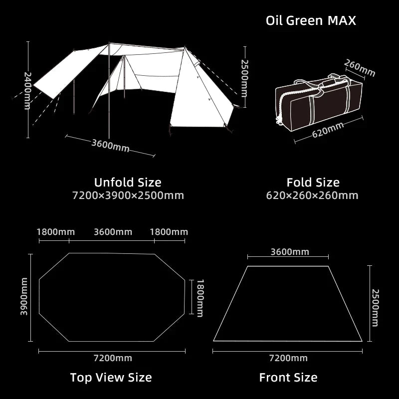 Blackdeer Shelter Tent Max