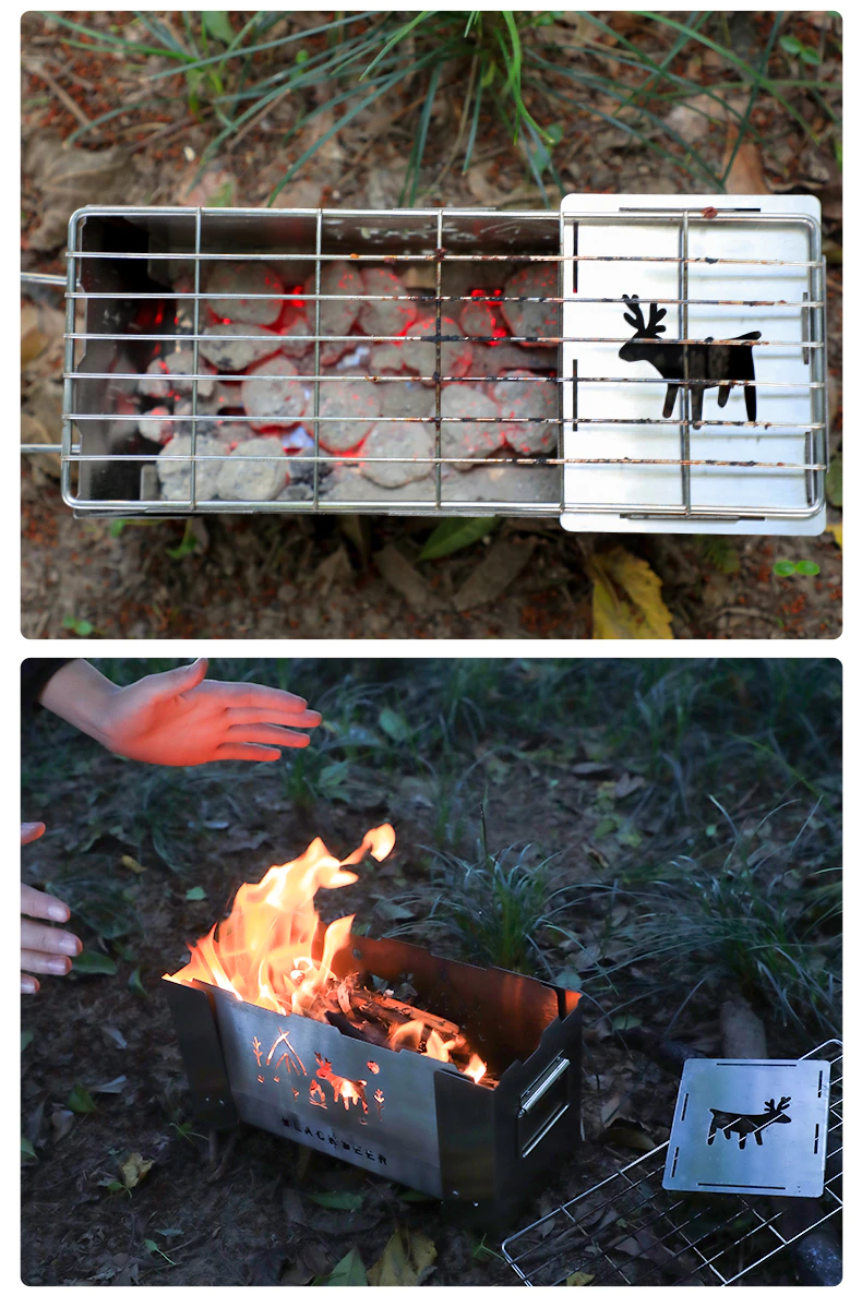 Blackdeer Tinder Folding Wood Stove