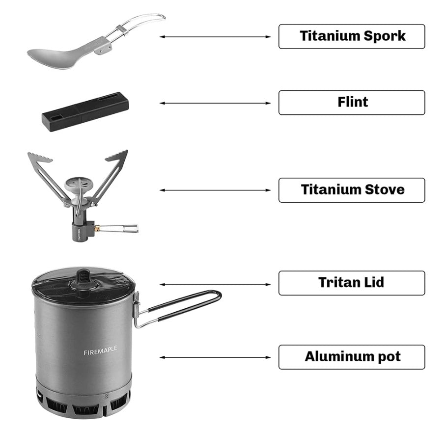 Fire Maple Petrel Ultralight Cooking System