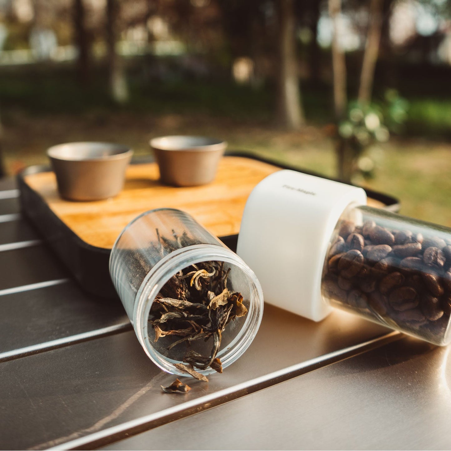 Fire Maple Tea And Coffee Container