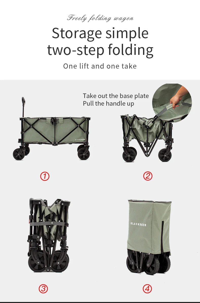 Blackdeer Folding Wagon Max