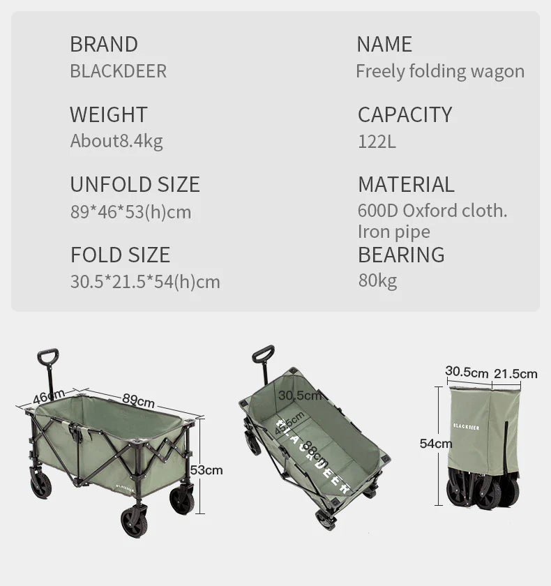 Blackdeer Folding Wagon