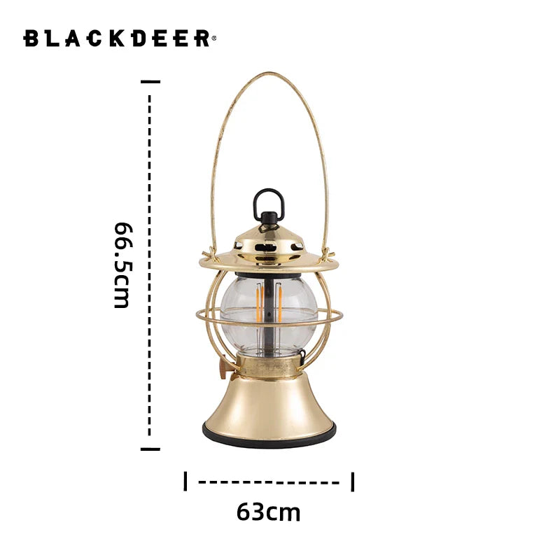 Blackdeer The Moon Gilt LED Lighting Camp Lamp