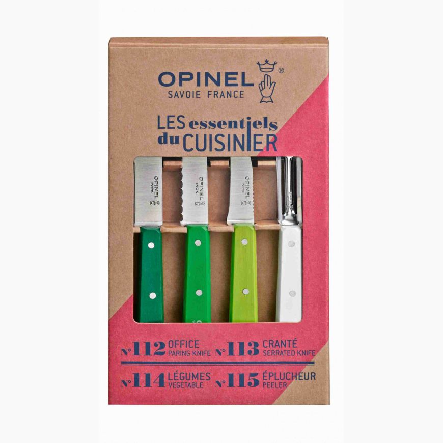 Opinel Primavera 4 Essentials Knives Box Set (1709)