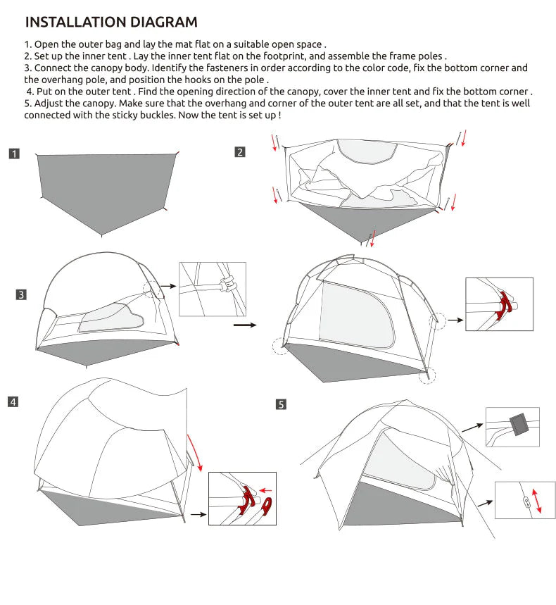 Blackdeer Wabler 1-Person Lightweight Tent