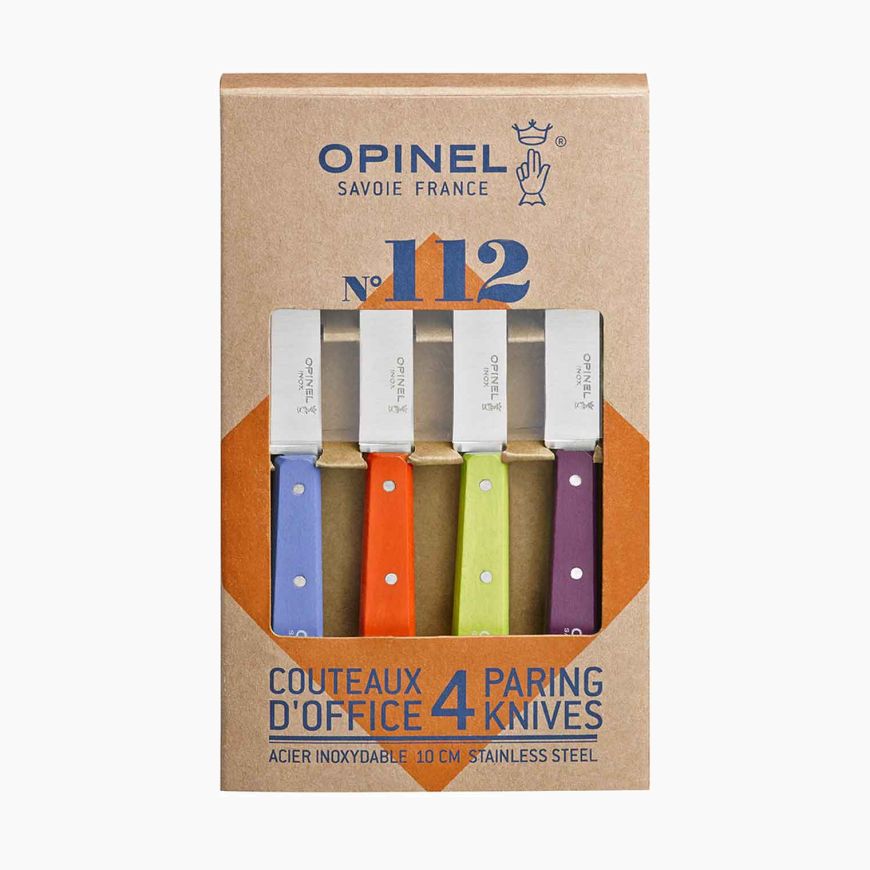 Opinel No.113 Serrated Knife  Sweet Pop Colours Handlesbox