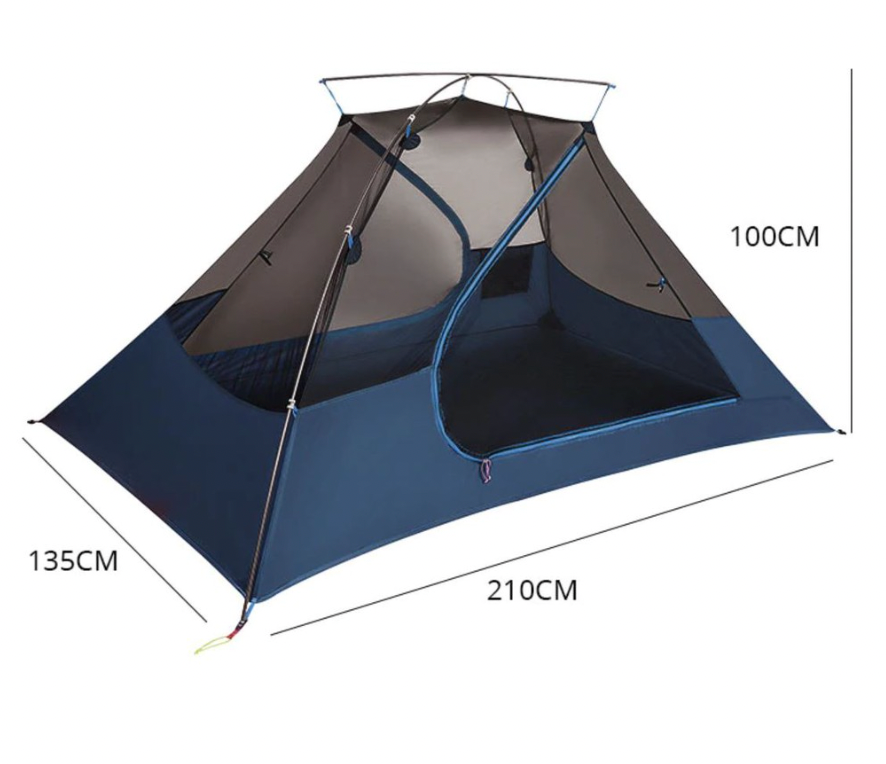 Mountain Silicon Coated 2P Tent