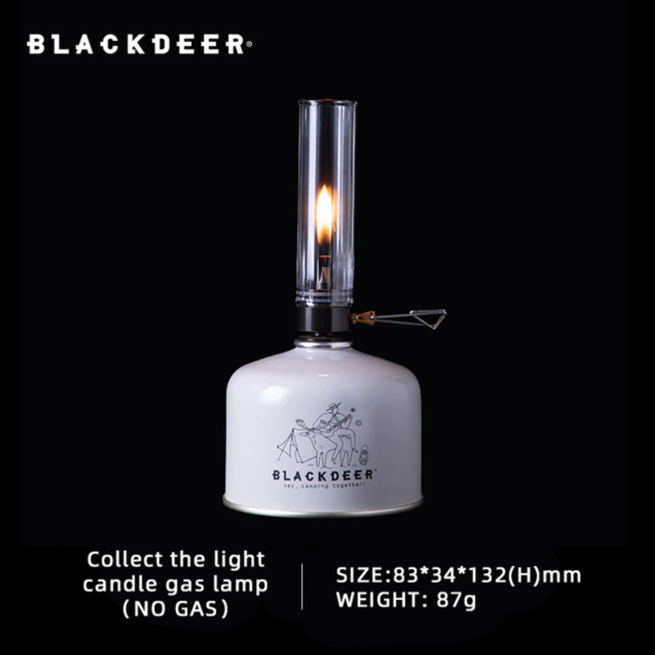 Blackdeer Candle Gas Lamp