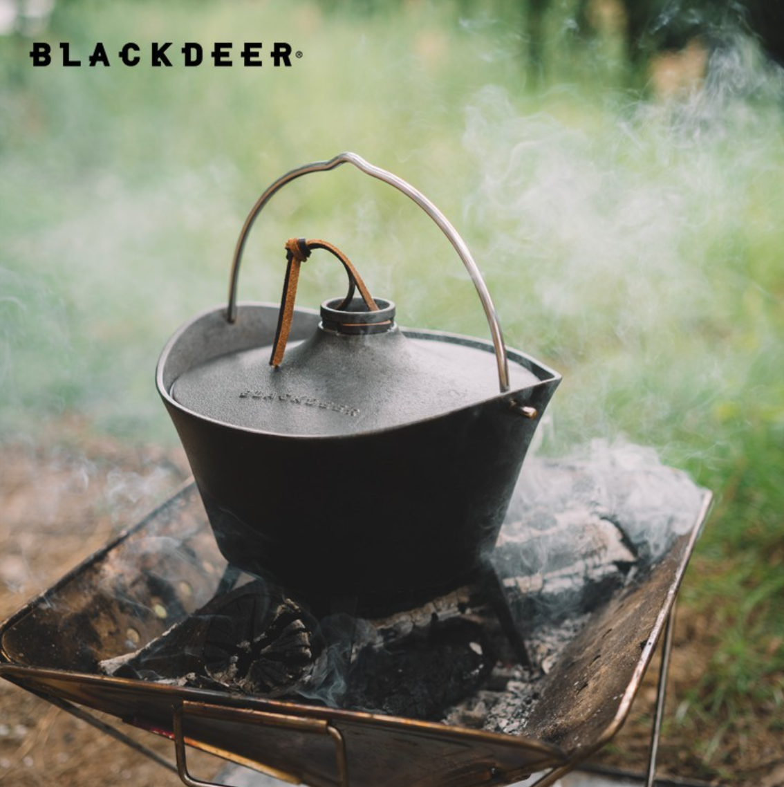 Blackdeer Cast Iron Soup Pot Set