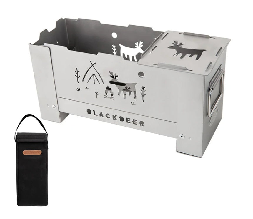 Blackdeer Hephaestus Titanium Folding Wood Stove