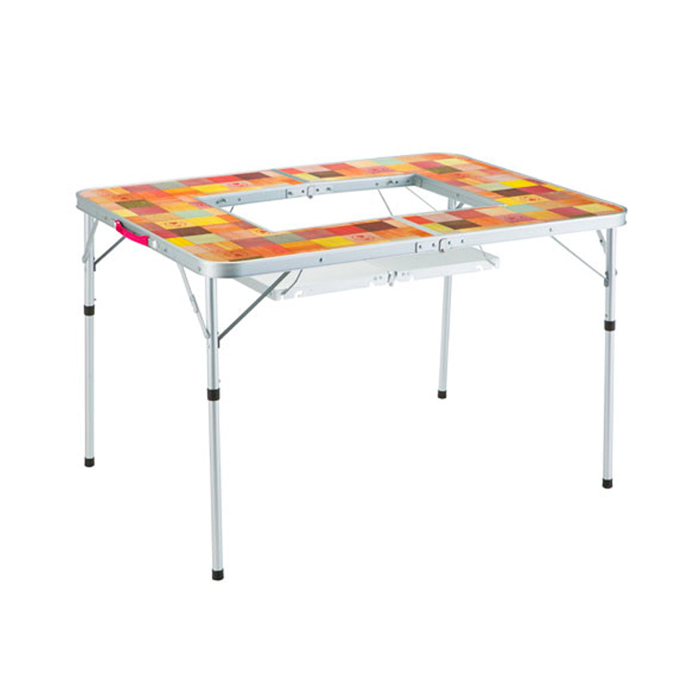 Coleman JP Natural Mosaic BBQ Table 110 Plus 26760