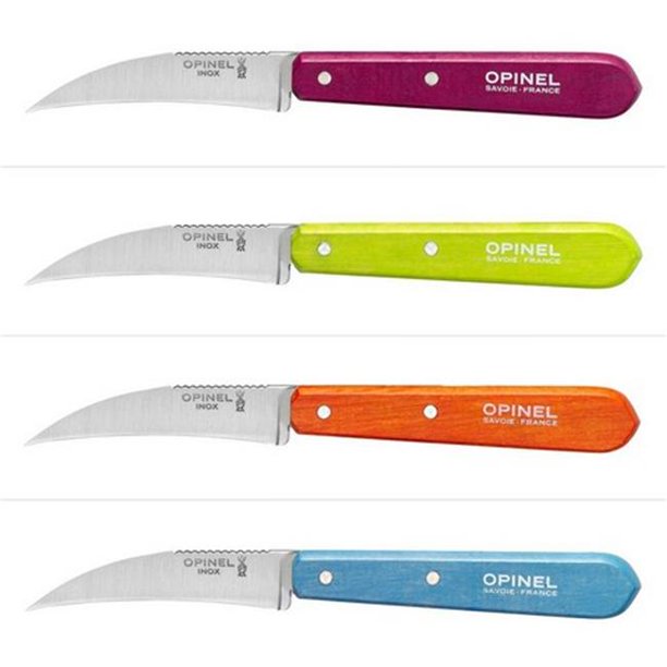 Opinel No.114 Vegetable Knife Sweet Pop Colours Handlesbox