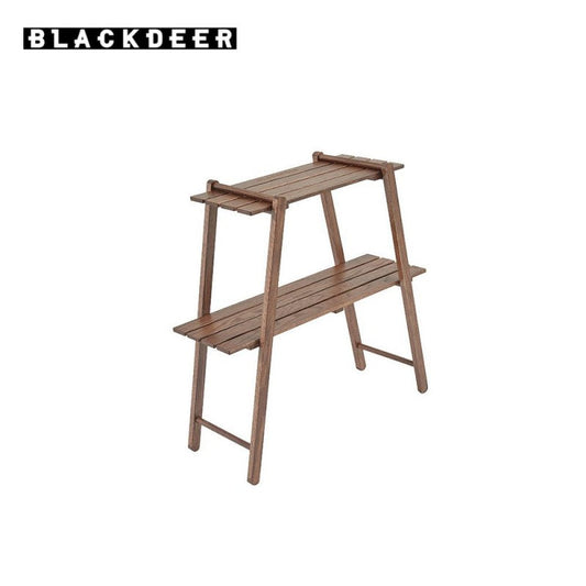 Blackdeer Nature Oak Double-Layer Shelf