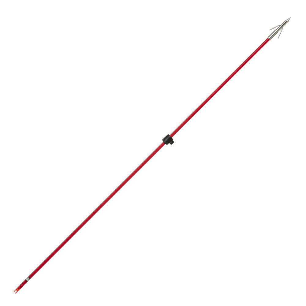 CAJUN RED FIBERGLASS ARROW / PIRANHA POINT