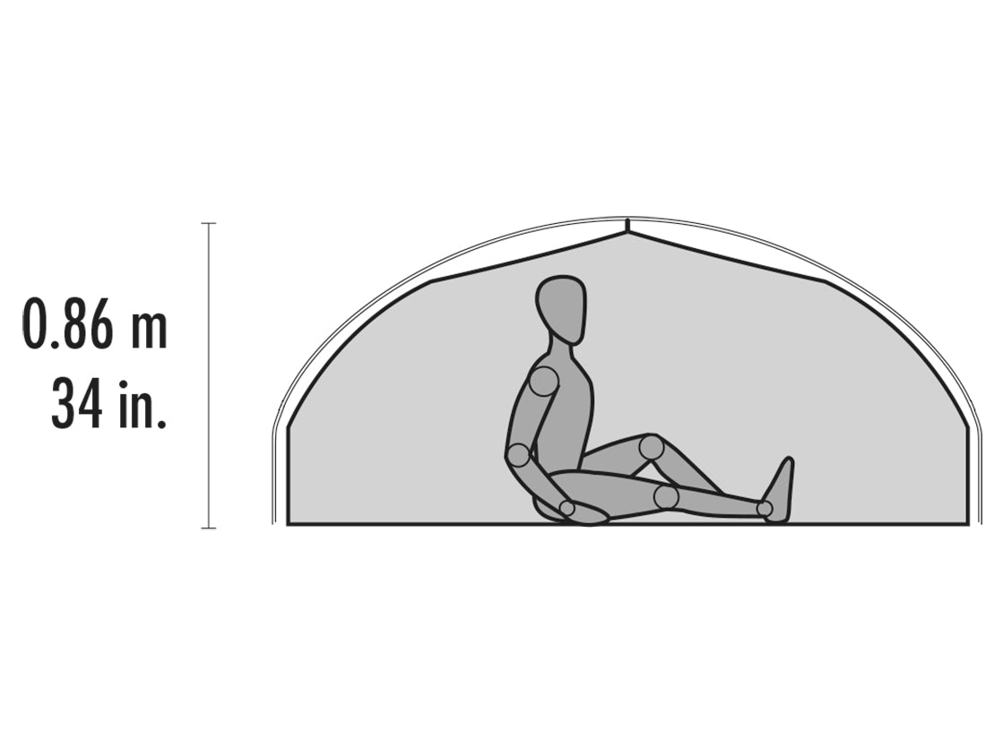 MSR Carbon Reflex 1 Tent V2