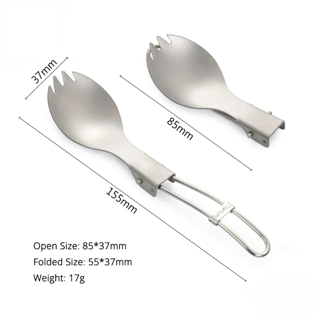 Fire Maple FMT-T61 Titanium Foldable Spork