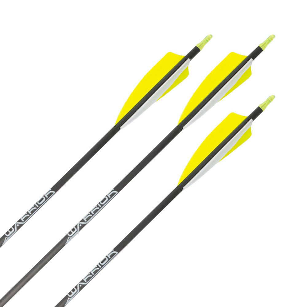 GOLDTIP WARRIOR ARROW FEATHER VANE ประกอบเสร็จ 6 ลูก (6PK)