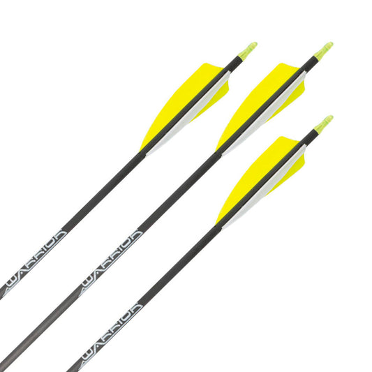 GOLDTIP WARRIOR ARROW FEATHER VANE ประกอบเสร็จ 6 ลูก (6PK)