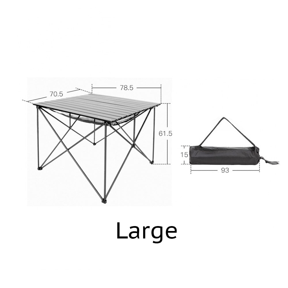 Blackdeer Aluminum Egg Roll Up Table