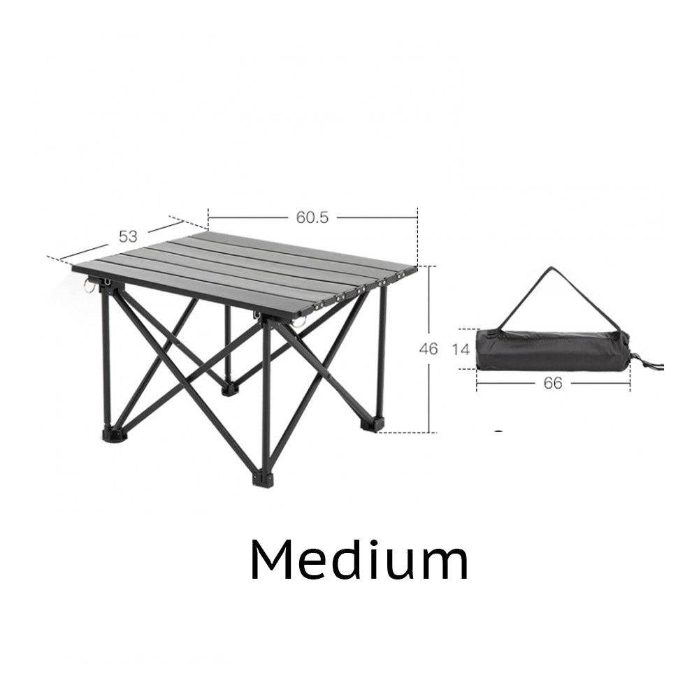 Blackdeer Aluminum Egg Roll Up Table