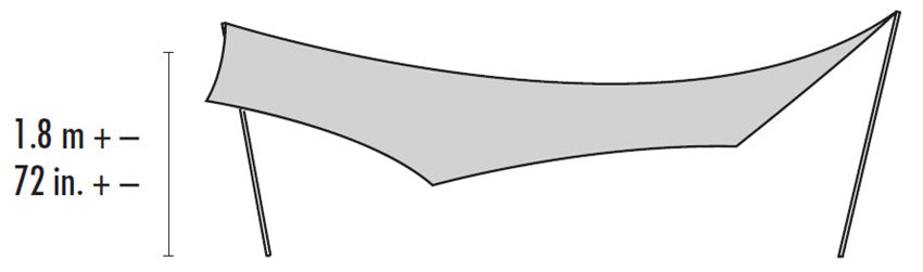 MSR Rendezvous Sun Shield 120 Wing