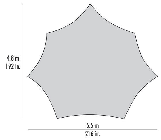 MSR Rendezvous Sun Shield 200 Wing