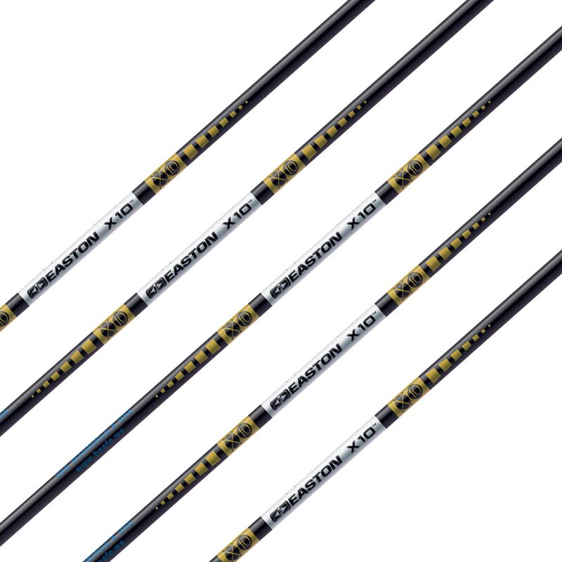 EASTON X10 SHAFT เฉพาะก้านลูกธนู 12 ลูก (SHAFT ONLY 12PK)