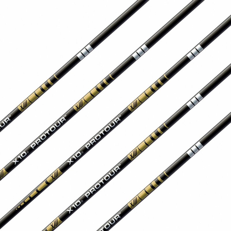 EASTON X10 PROTOUR เฉพาะก้านลูกธนู 12 ลูก (SHAFT ONLY 12PK)