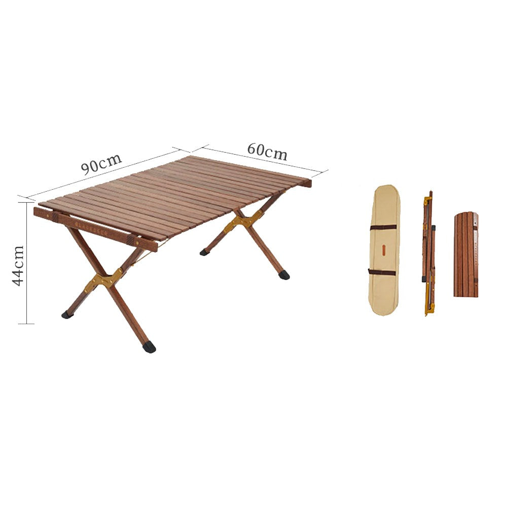 Blackdeer Nature Oak Rollup Table 90