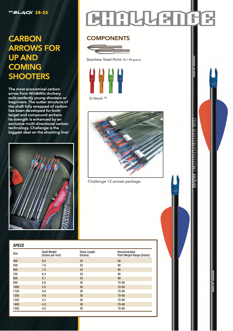 ลูกธนูประกอบเสร็จ (Complete Arrow) – Chiangmai Archery & Outdoor