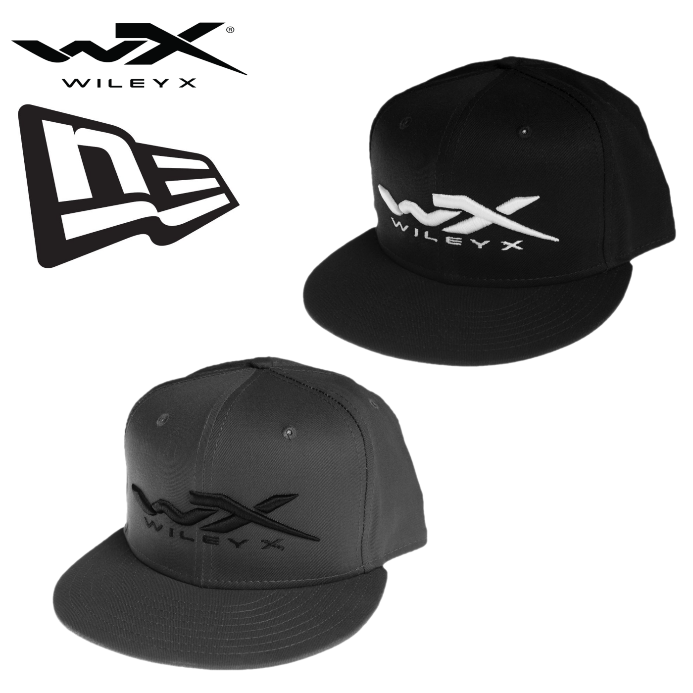 หมวกเท่ๆจากแบรนด์ดัง NEW ERA CAP ทำร่วมกับ Wiley X ในรุ่น 9FIFTY SNAPBLACK